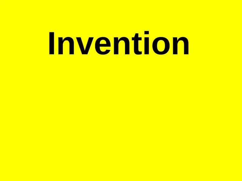 Invention