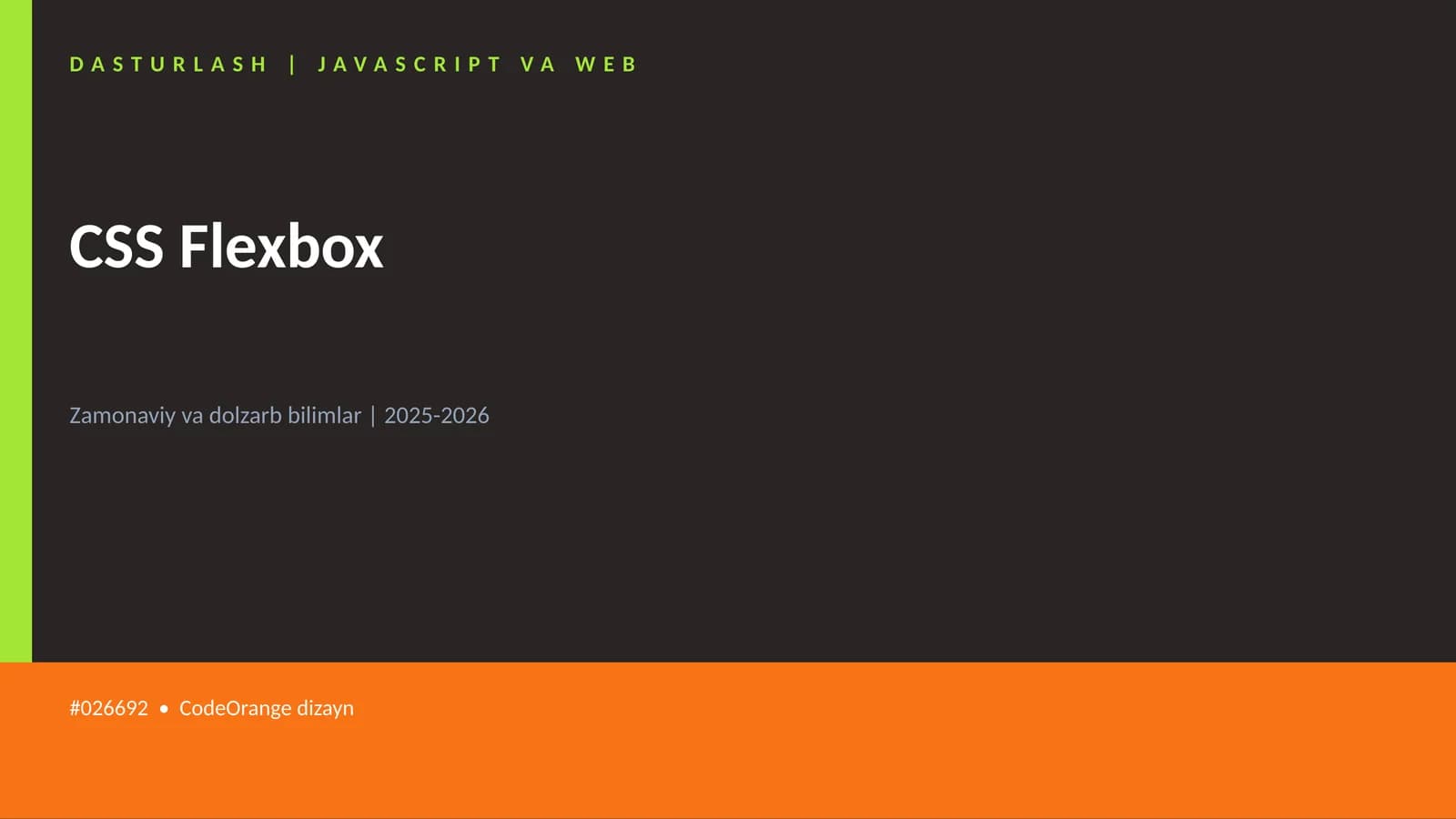 CSS Flexbox