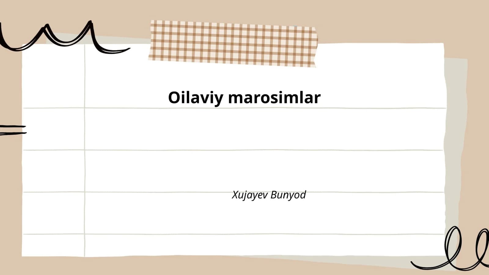 To‘y marosimlari