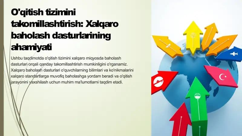 Xalqaro baholash dasturlari