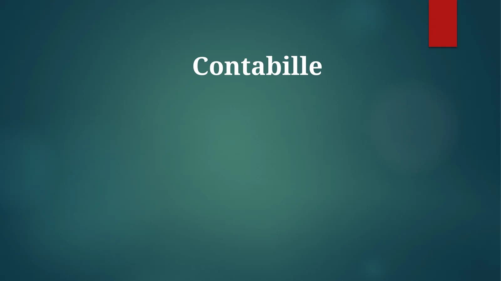 Contabille