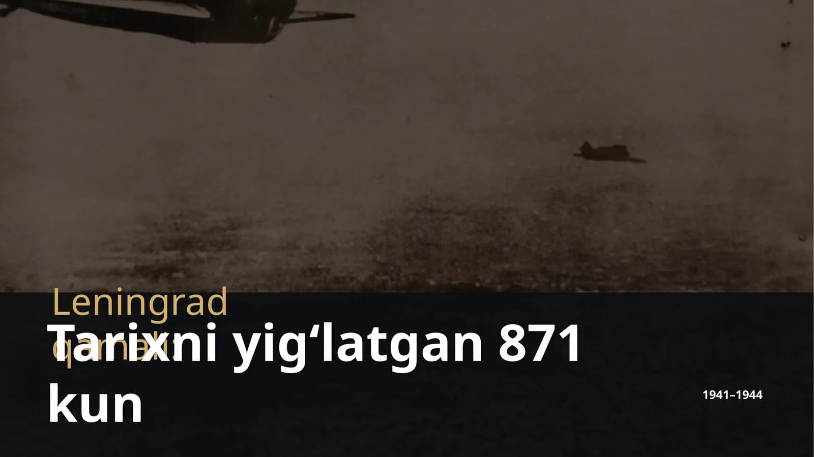 Leningrand qamali 871 kun