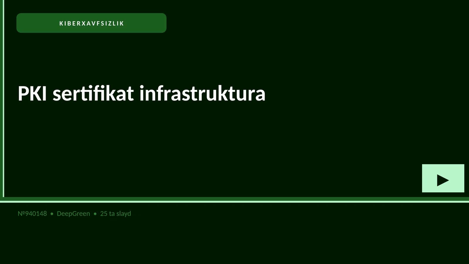 KIBERXAVFSIZLIK
