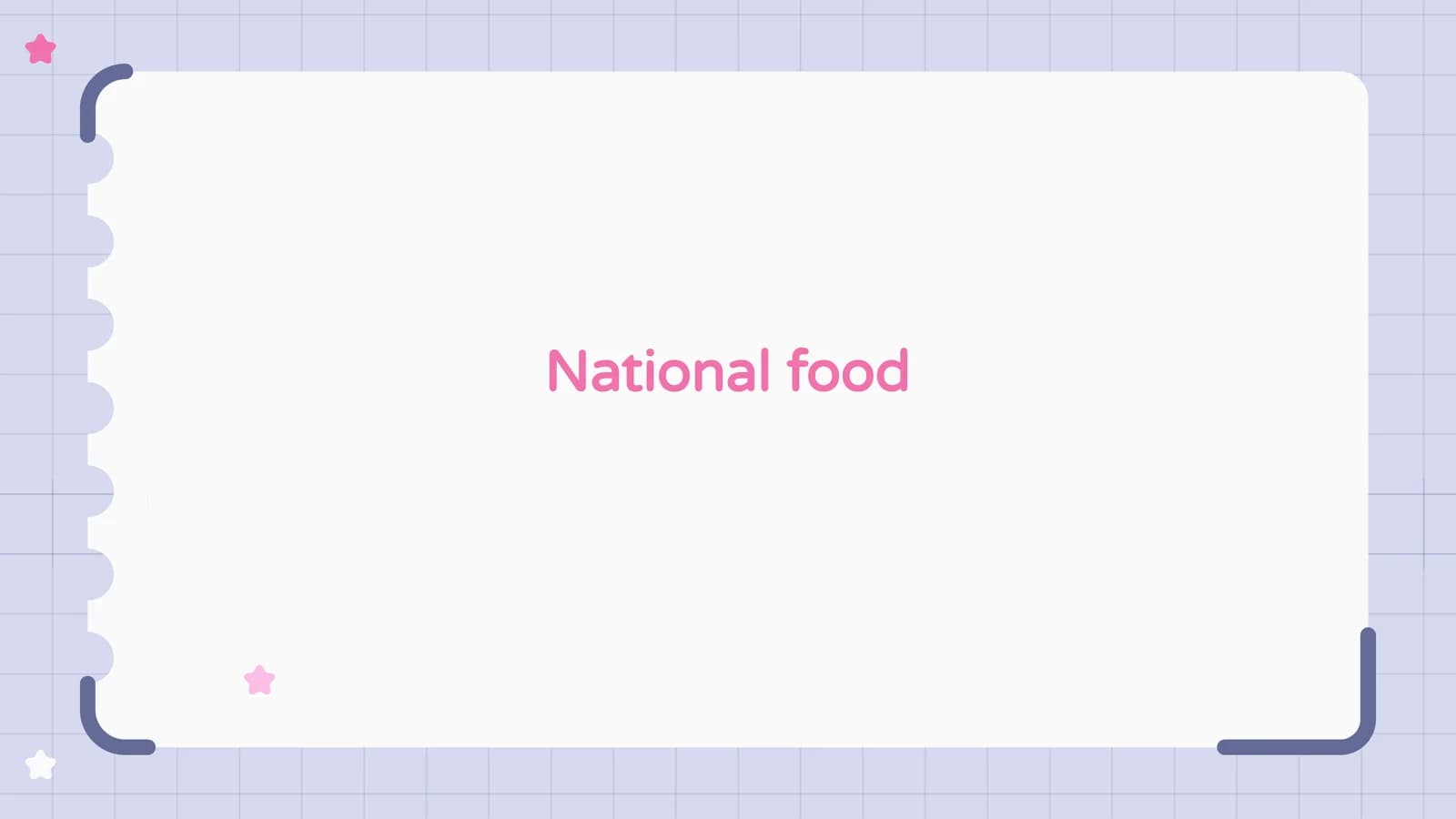 National food