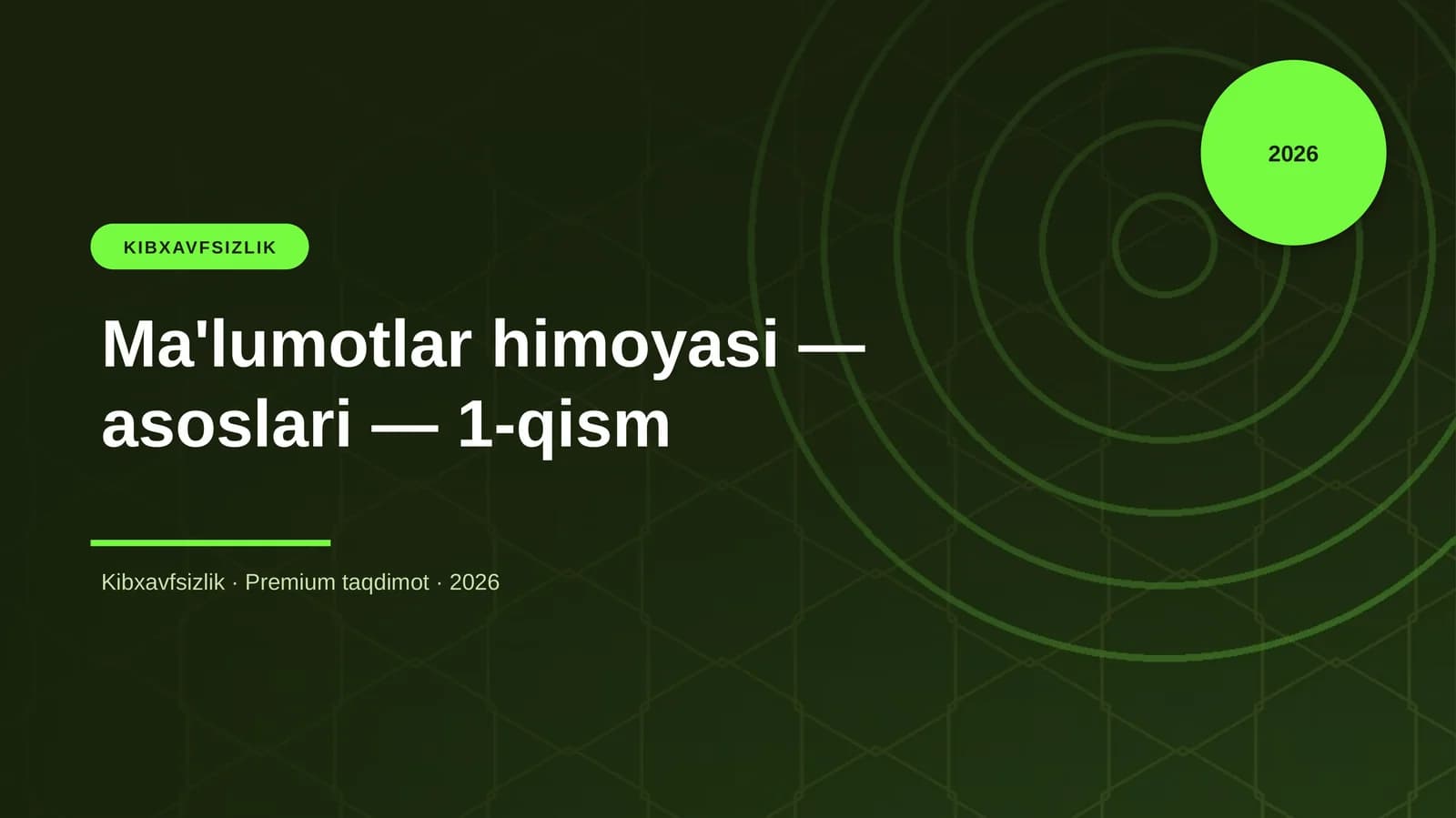 KIBXAVFSIZLIK