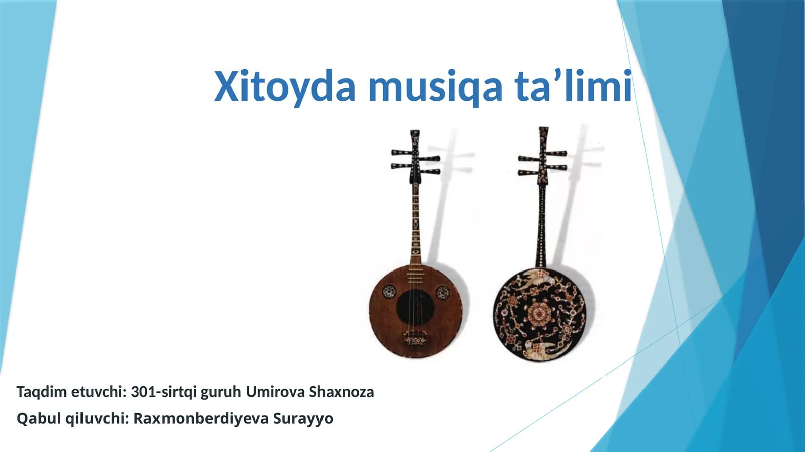 Xitoydamusiqataʼlimi