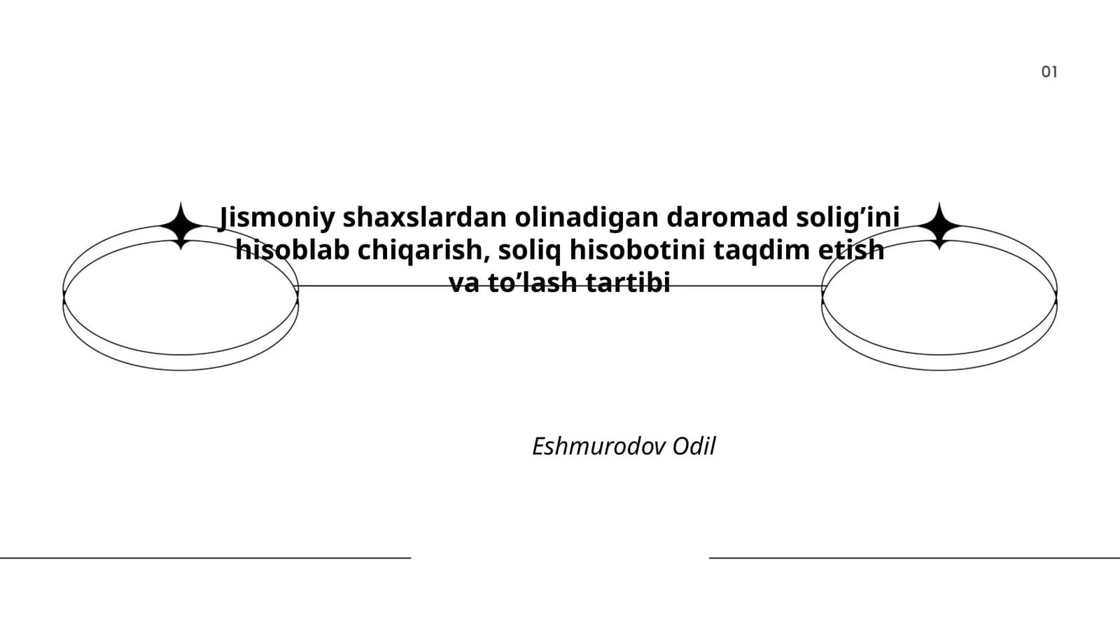 Daromad Soligʼini Hisoblab Chiqarish