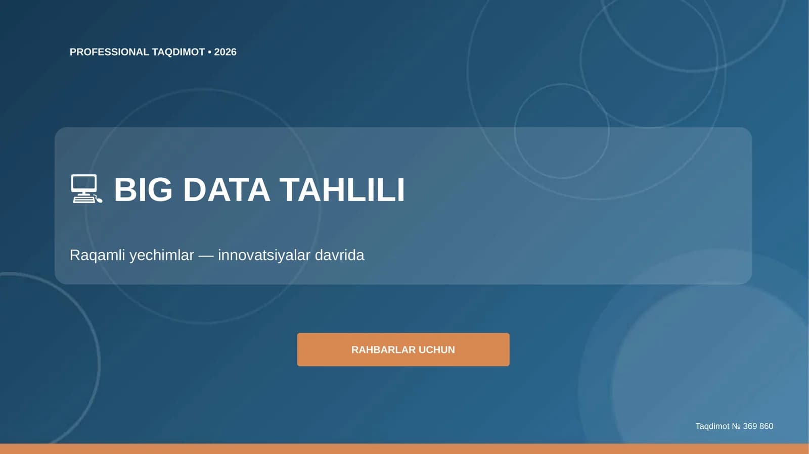 BIG DATA TAHLILI