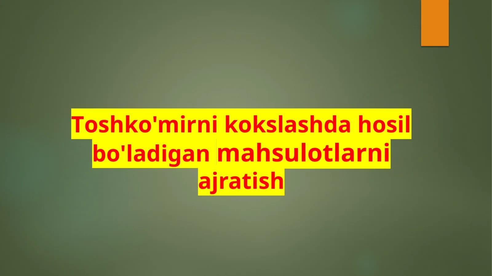 Koks kimyosi