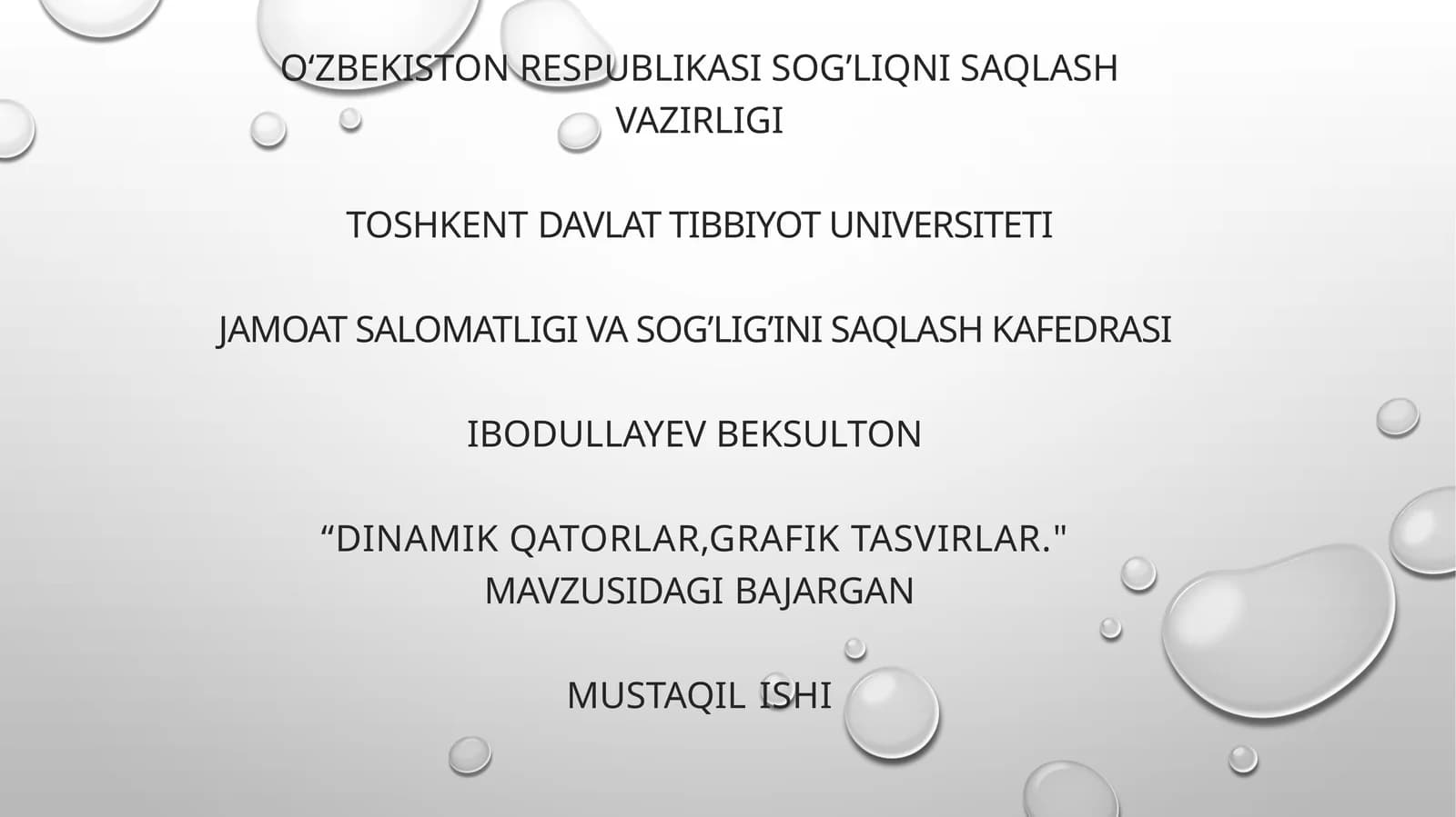 dinamik qatorlar,grafik