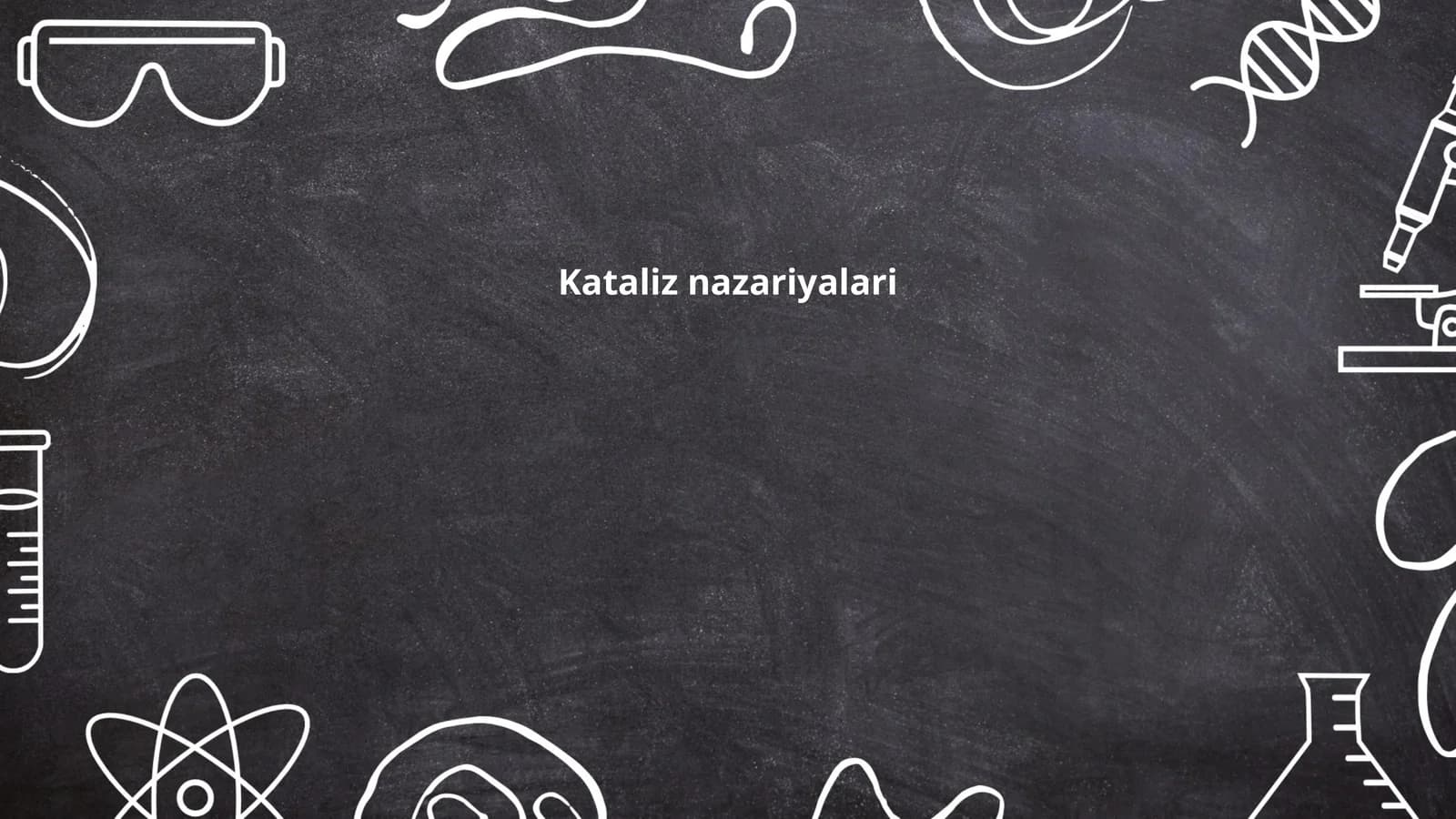 Kataliz nazariyalari