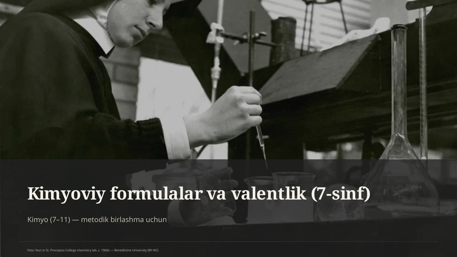 Kimyoviy formulalar va valentlik (7-sinf)