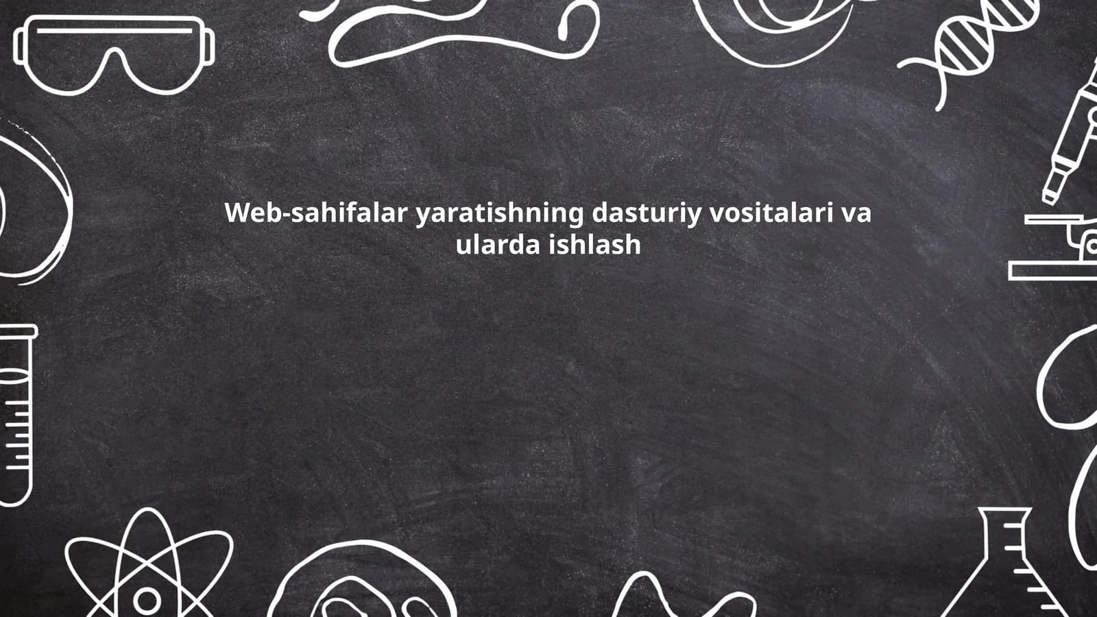 HTML asoslari