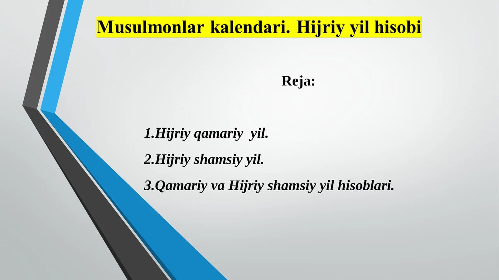 Musulmonlar kalendari