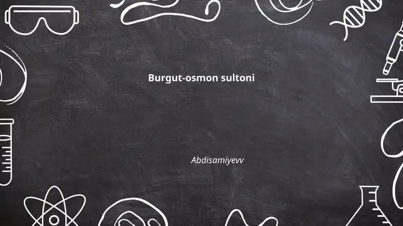 Burgut-osmon sultoni