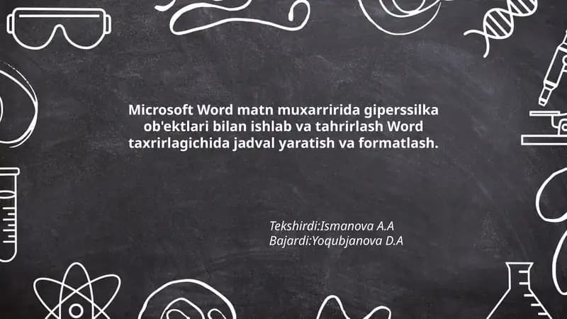 Microsoft Word