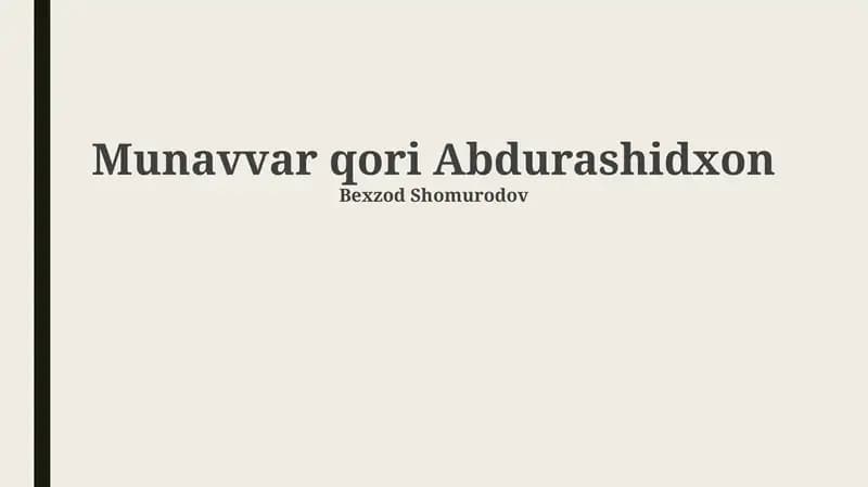 Tarjimai hol vaIlmiy Faoliyat