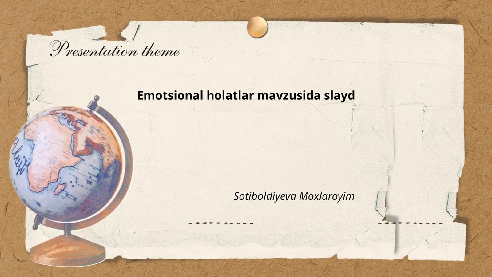 O'z-o'zini anglash