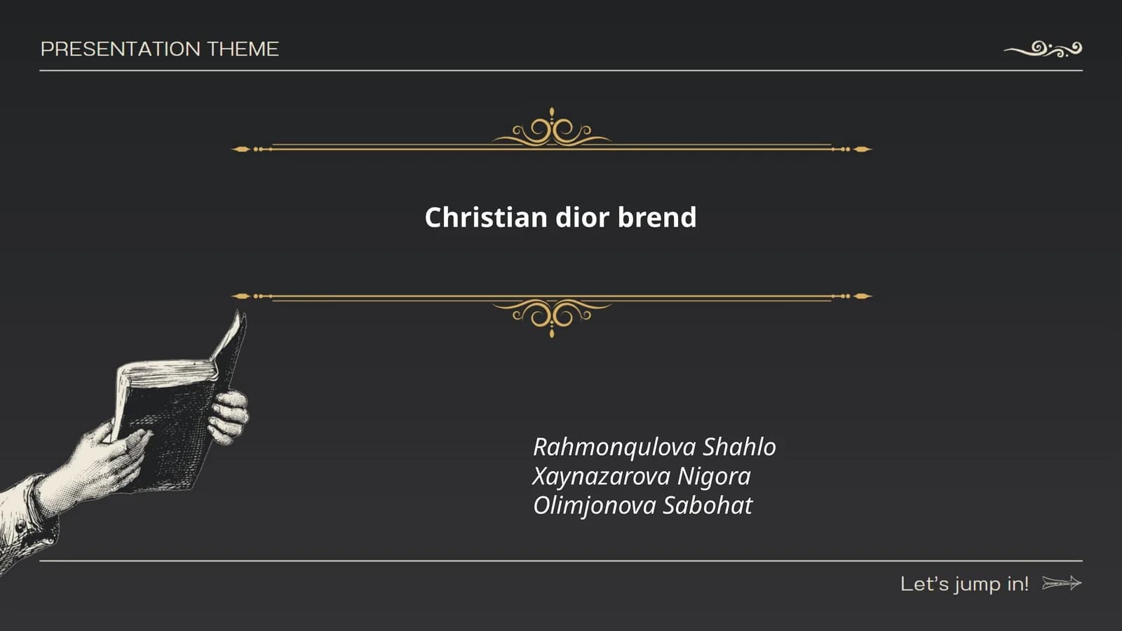 Christian dior brend