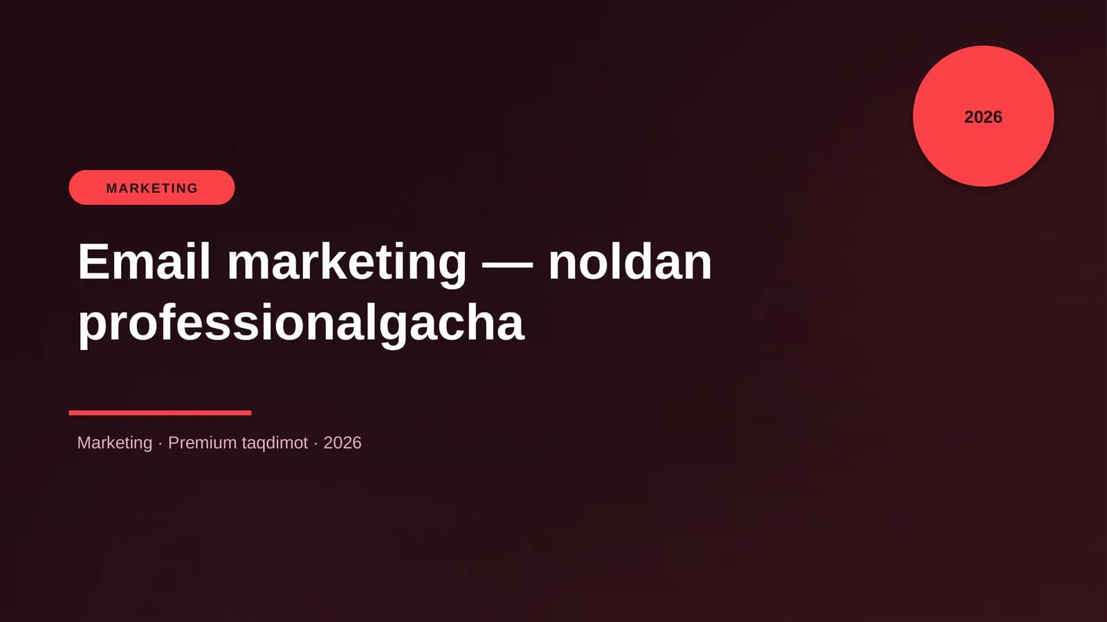 Email marketing — noldan professionalgacha