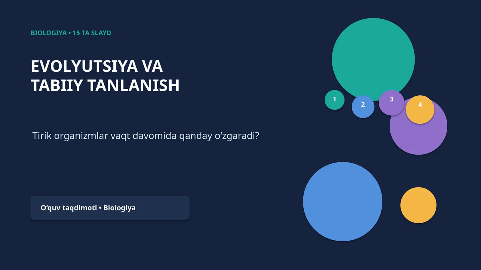 [EVOLYUTSIYA VA TABIIY TANLANISH]