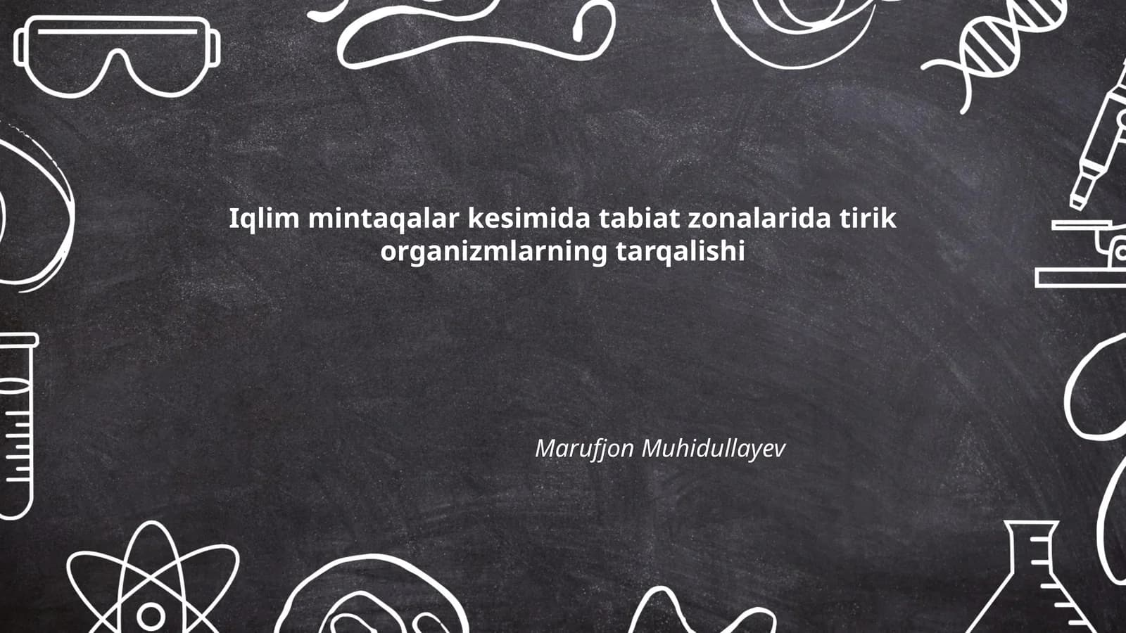 Iqlim mintaqalar kesimida tabiat zonalarida tirik organizmlarning tarqalishi