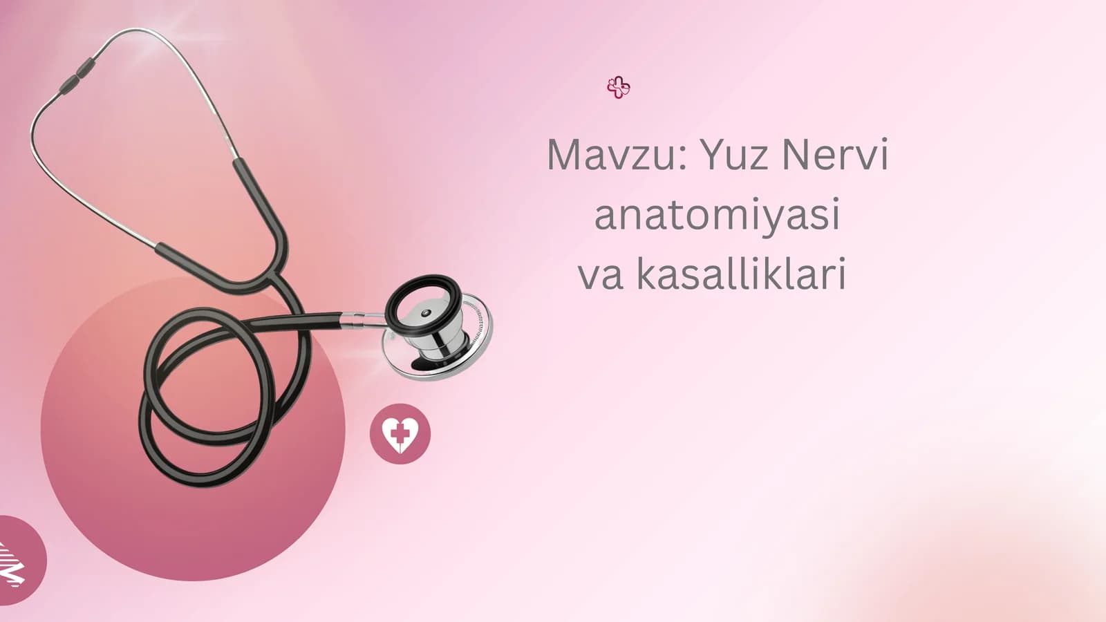 Yuz Nervi anatomiyasi
va kasalliklari