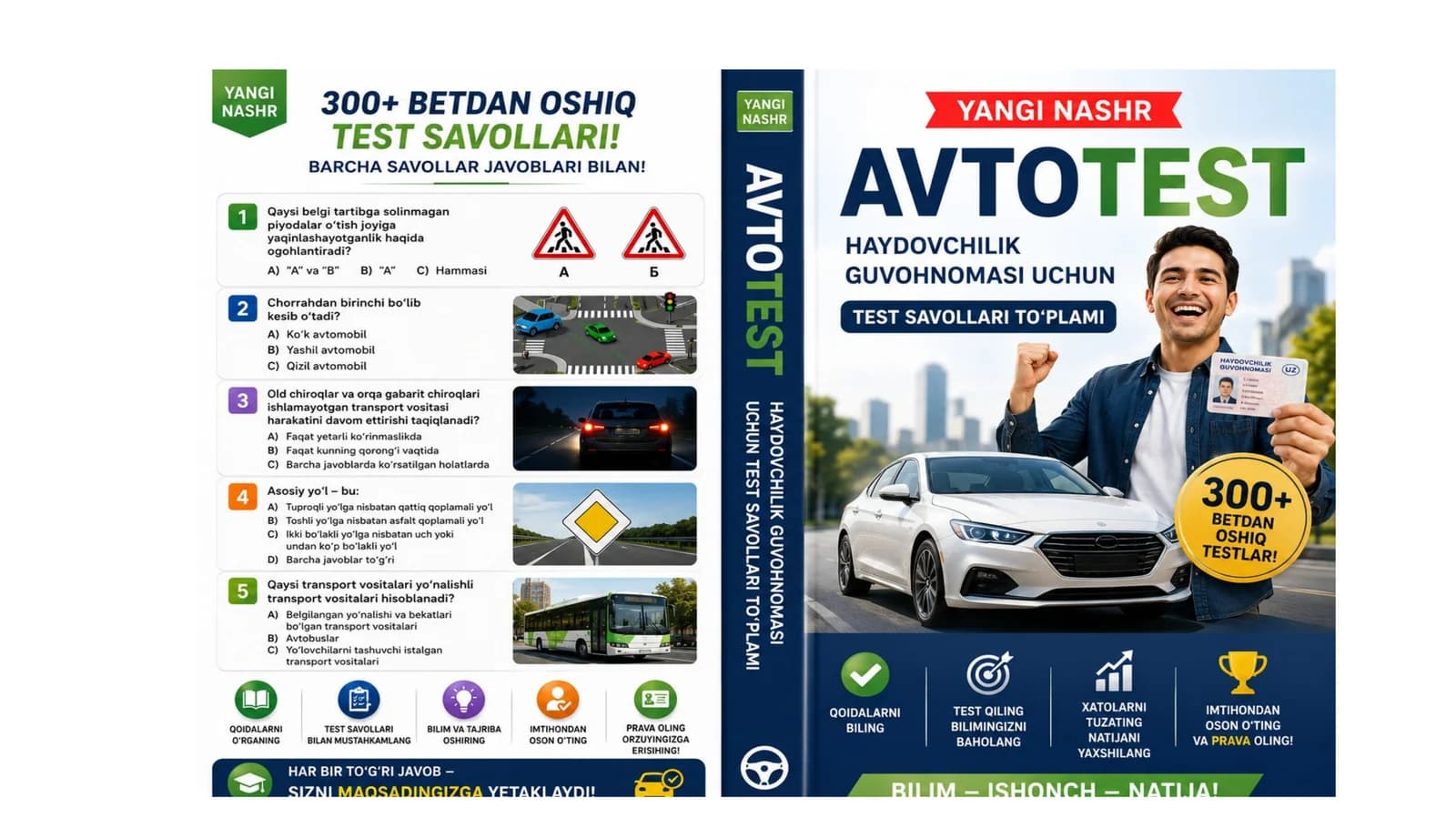 YO'L HARAKATI QOIDALARI TEST