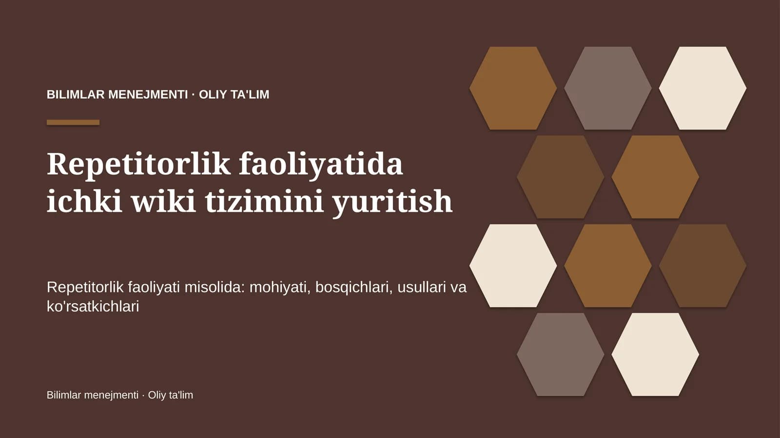 repetitorlik faoliyatida ichki wiki tizimini yuritish 1825