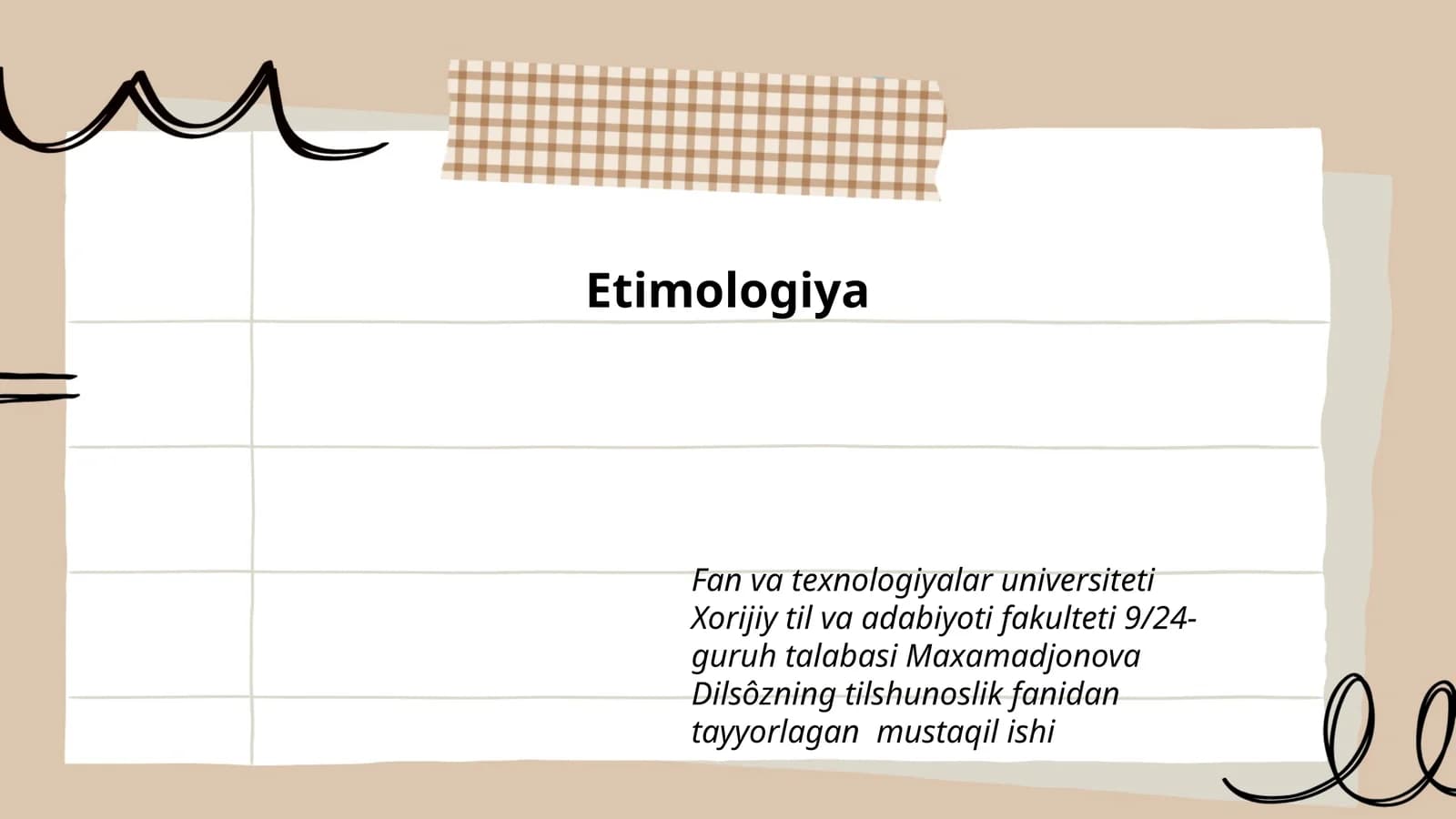 Etimologiya