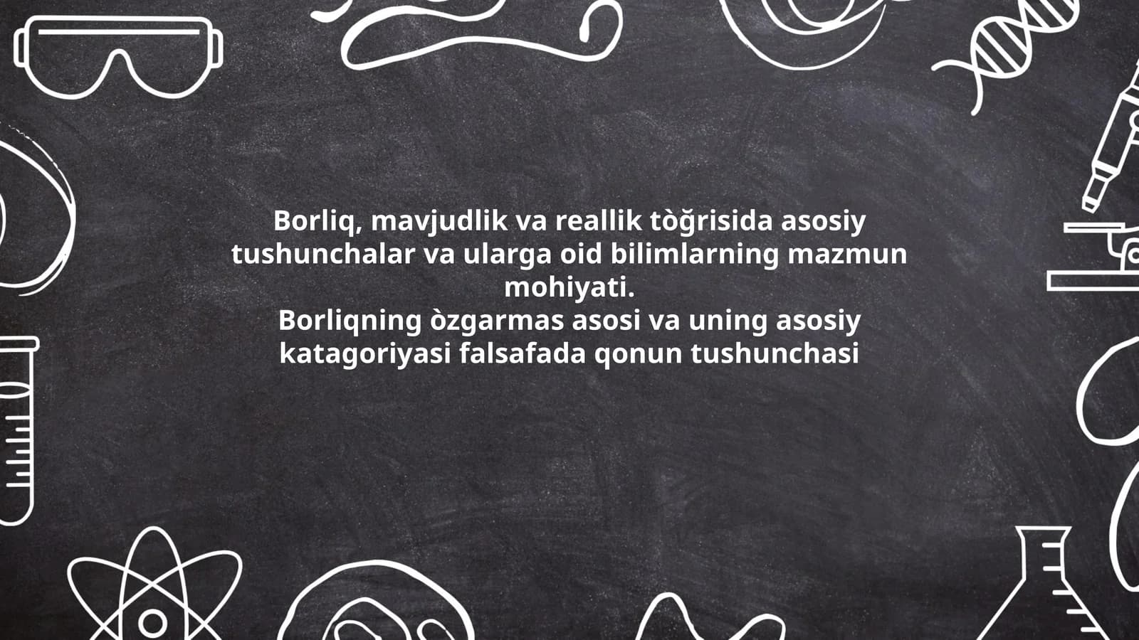 Borliq va Reallik