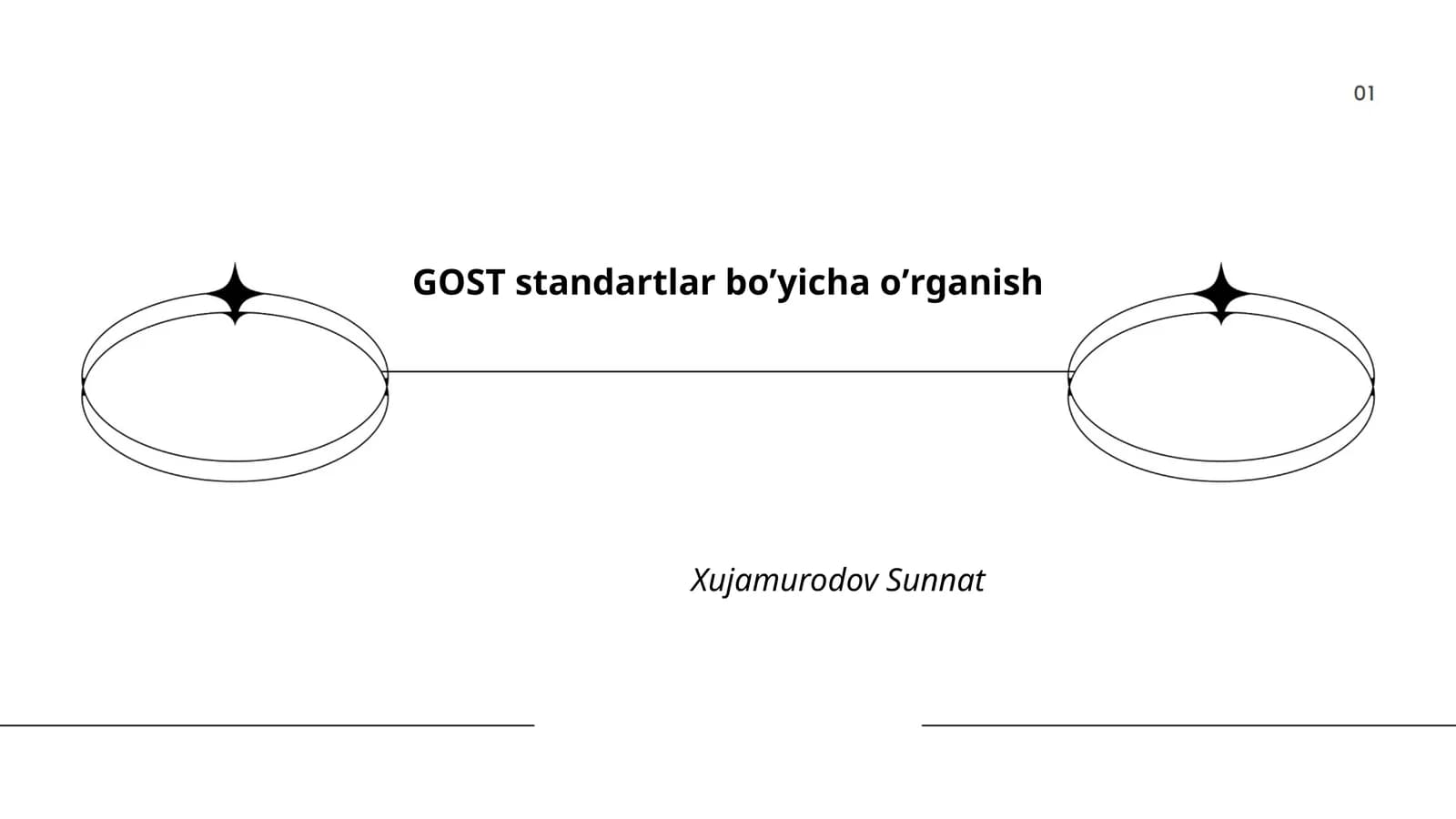 GOST standartlar bo'yicha oʼrganish