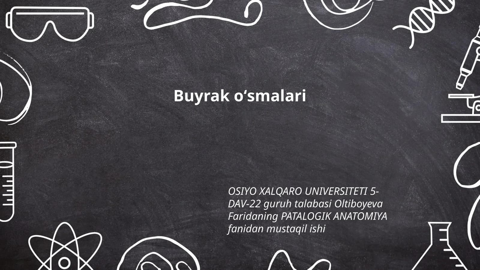 Buyrak oʻsmalari