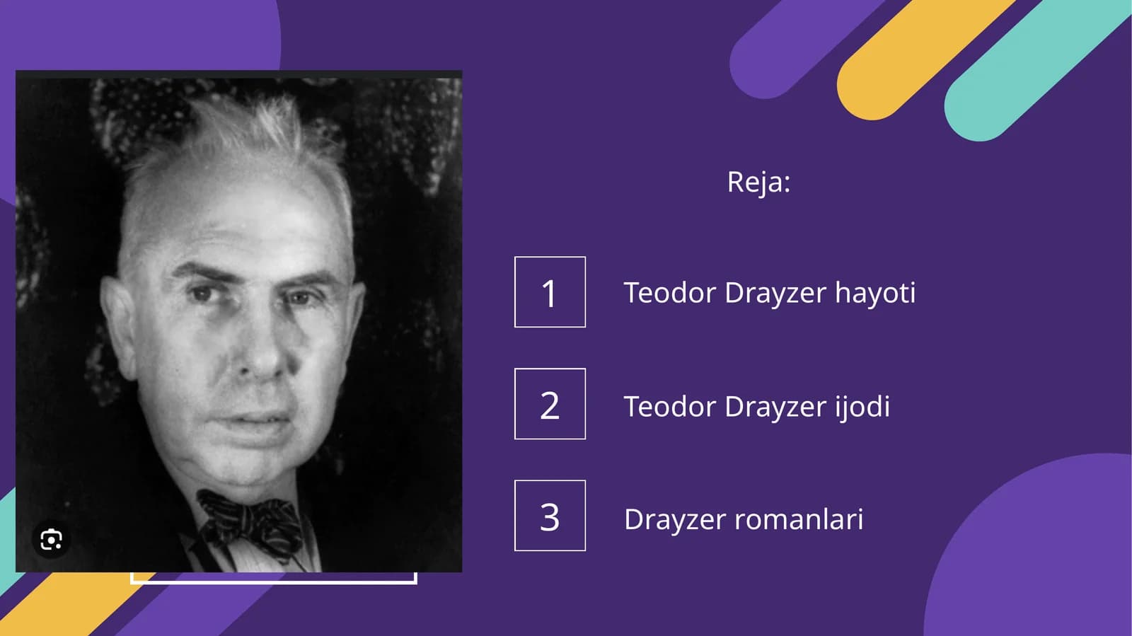 Teodor Drayzer hayoti
