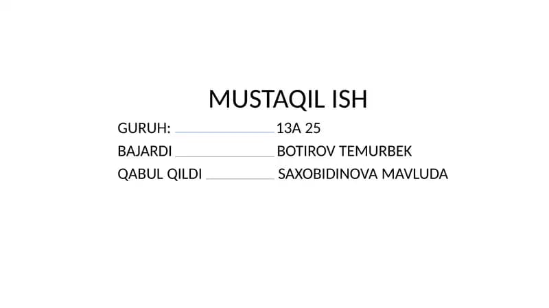 OMMAVIY AXBOROT VOSITALARINING FAOLIYATI