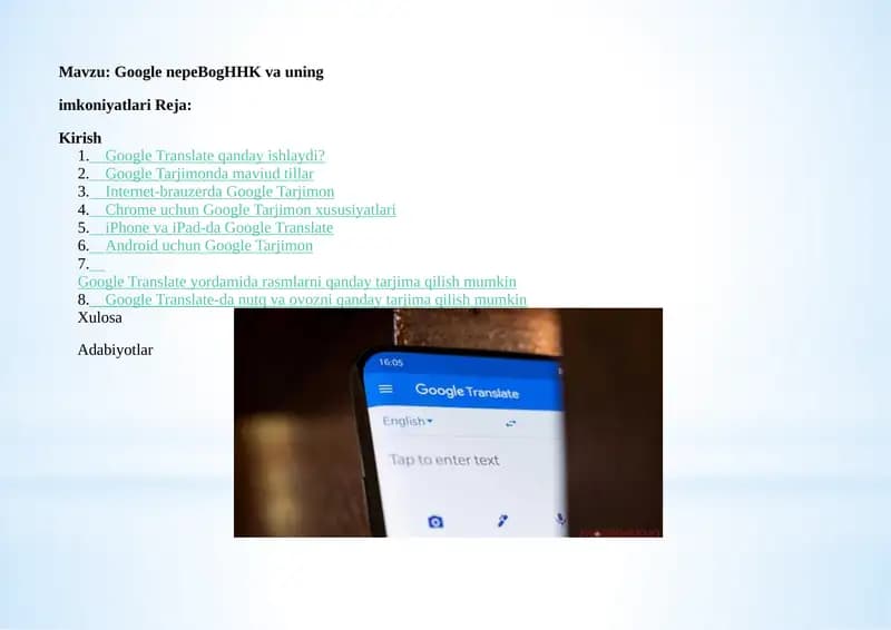 Google Translate