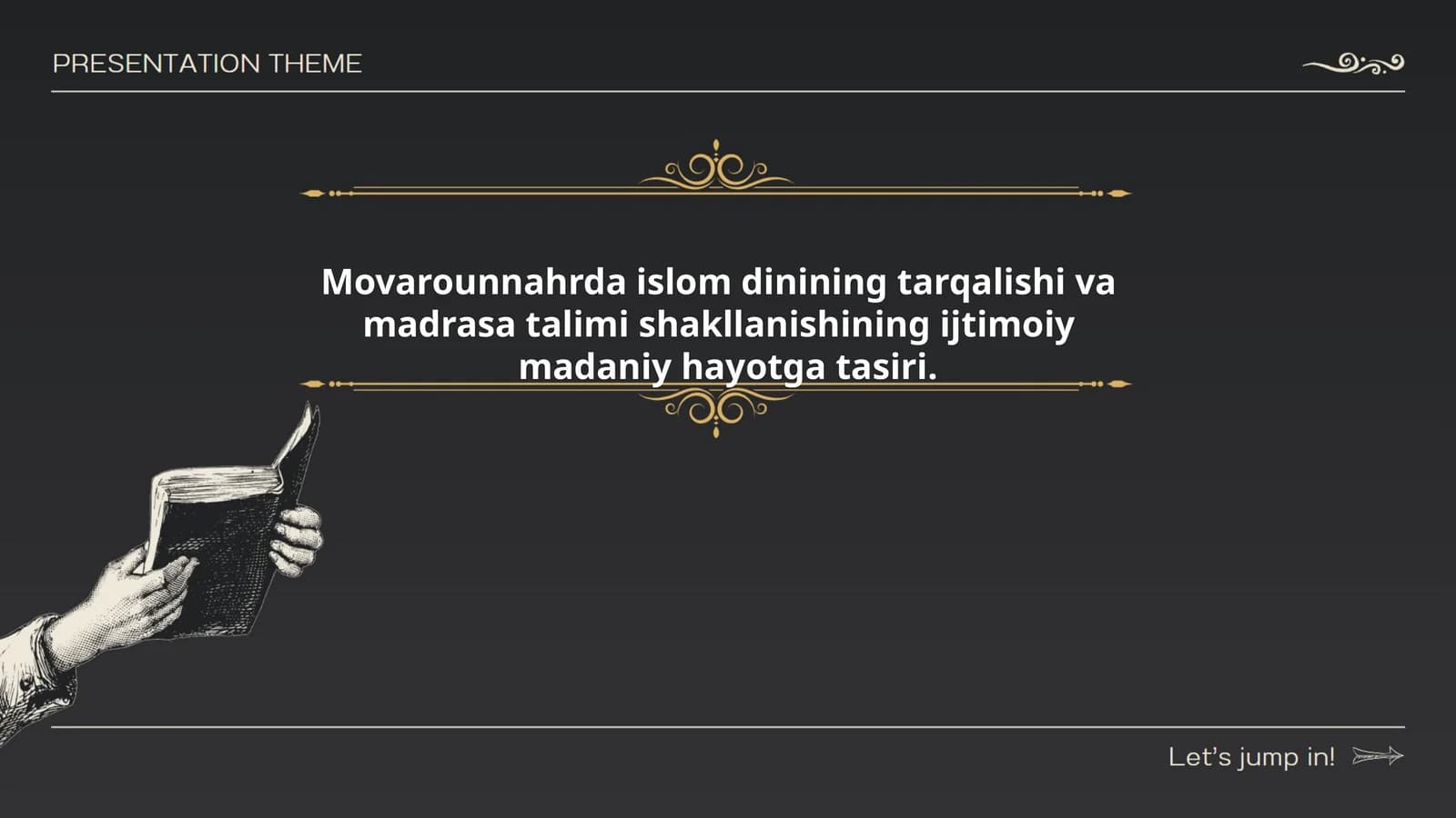 Movarounnahrda Islom Dinining Tarqalishi va Madrasa Talimi