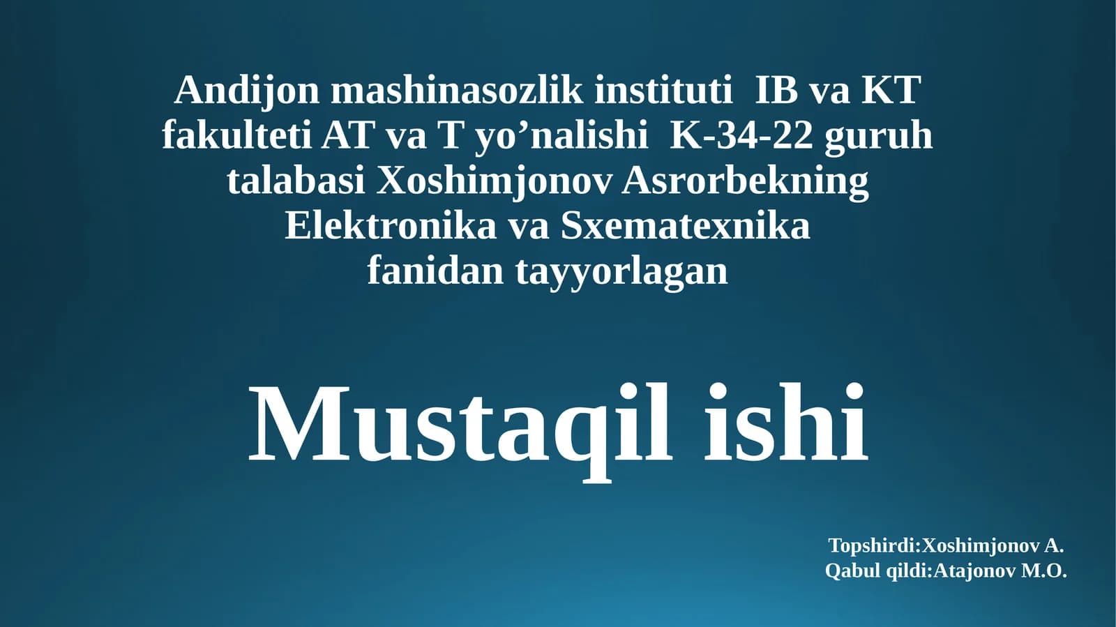 Elektronikaning rivojlanish bosqichlari