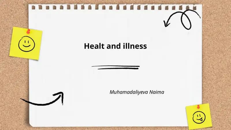 Healt and illness