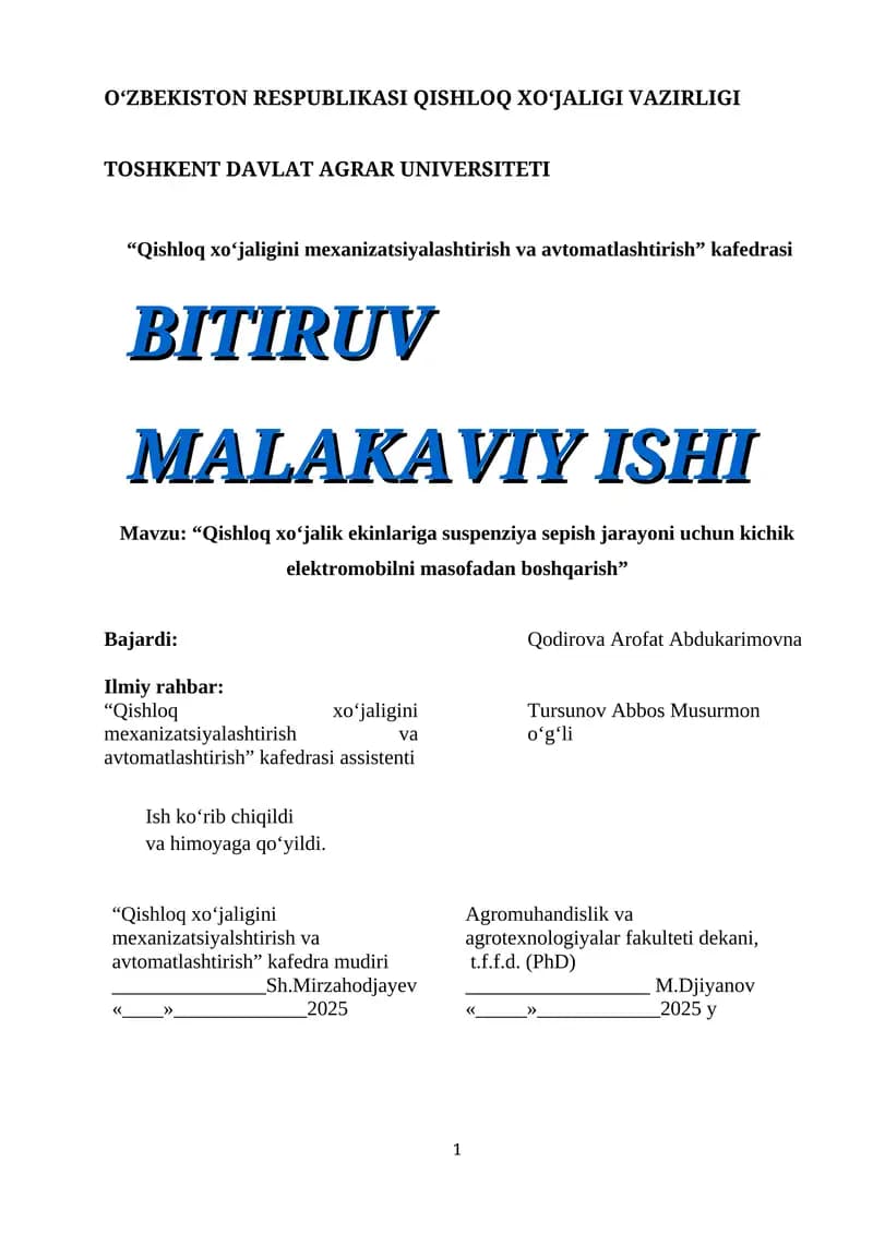 Diplom ishi