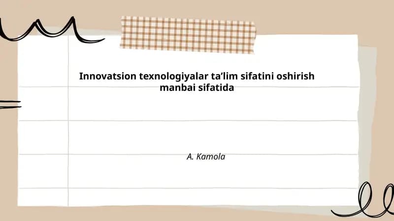 Raqamli ta'lim platformalari