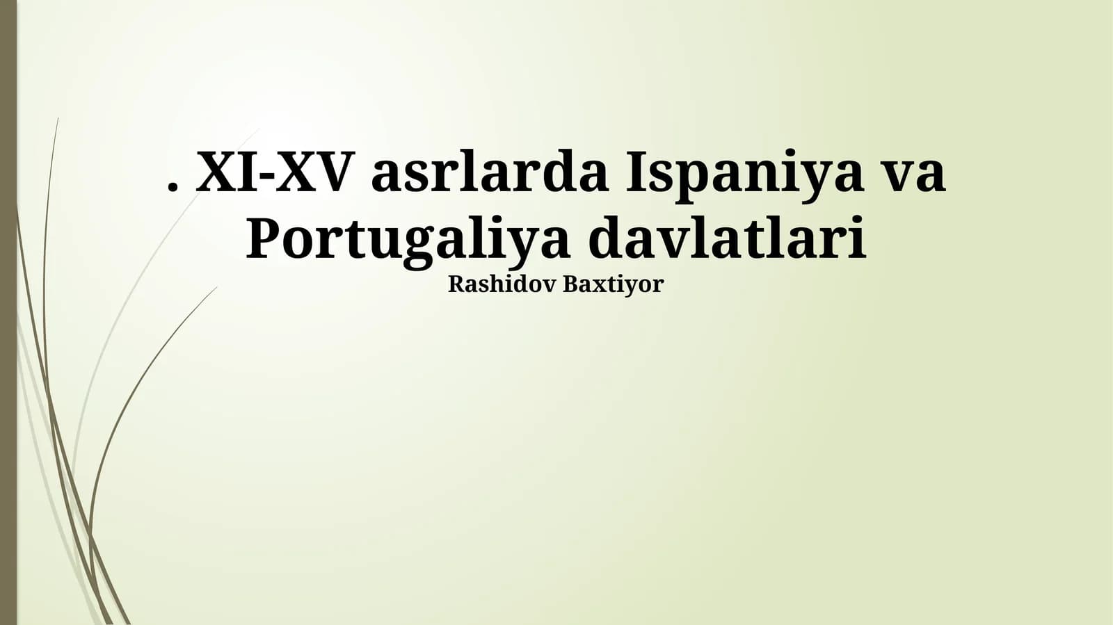 XI-XV asrlarda Ispaniya va Portugaliya davlatlari