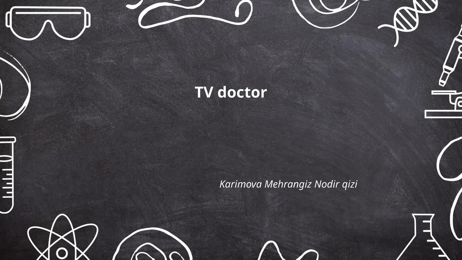 TV doctor