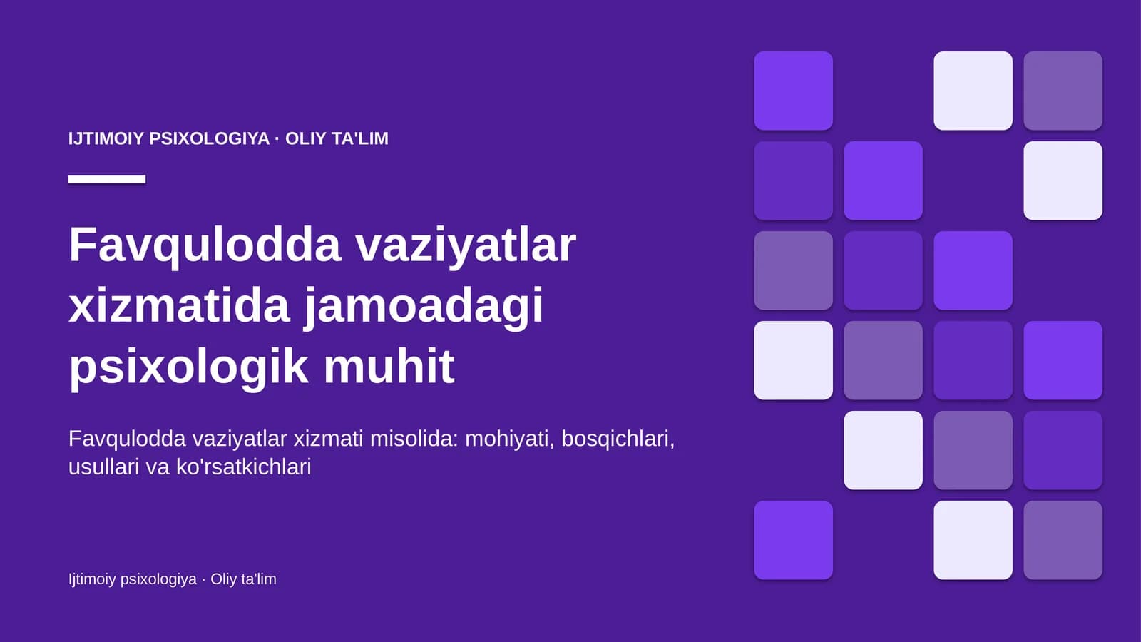 favqulodda vaziyatlar xizmatida jamoadagi psixologik muhit 9690