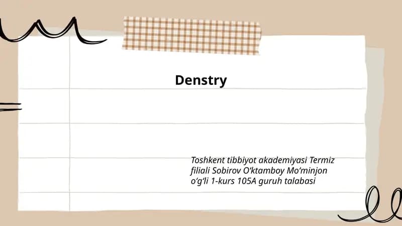 Denstry