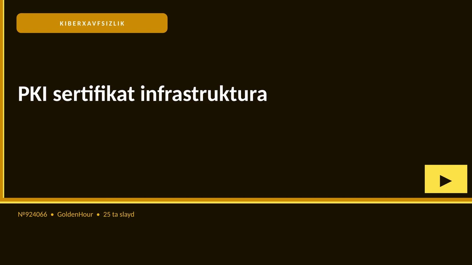 PKI sertifikat infrastruktura