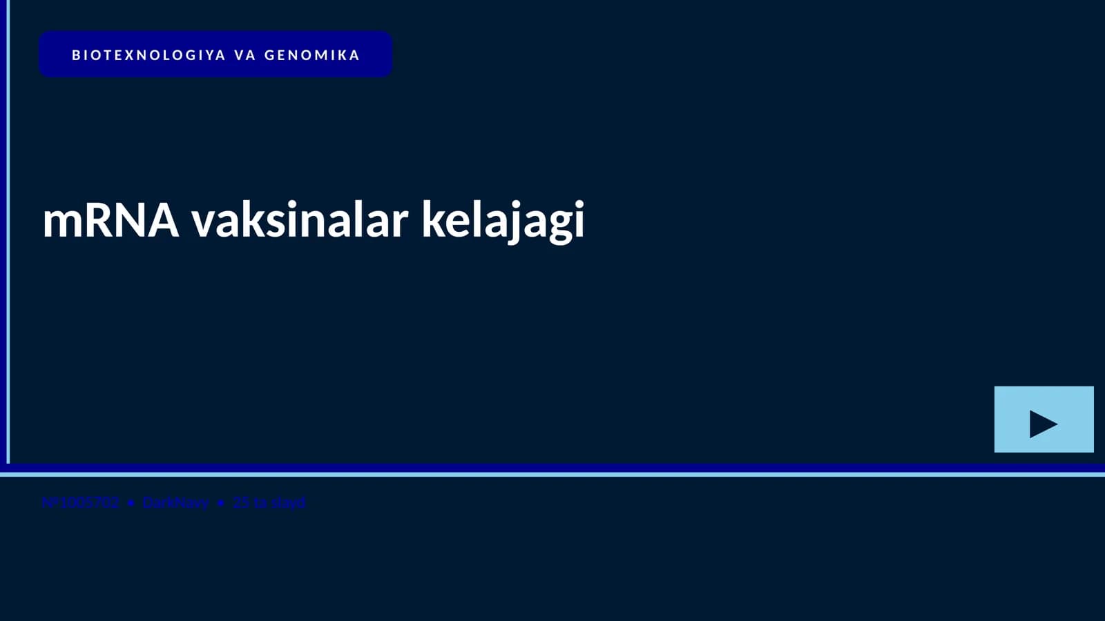 mRNA vaksinalar kelajagi