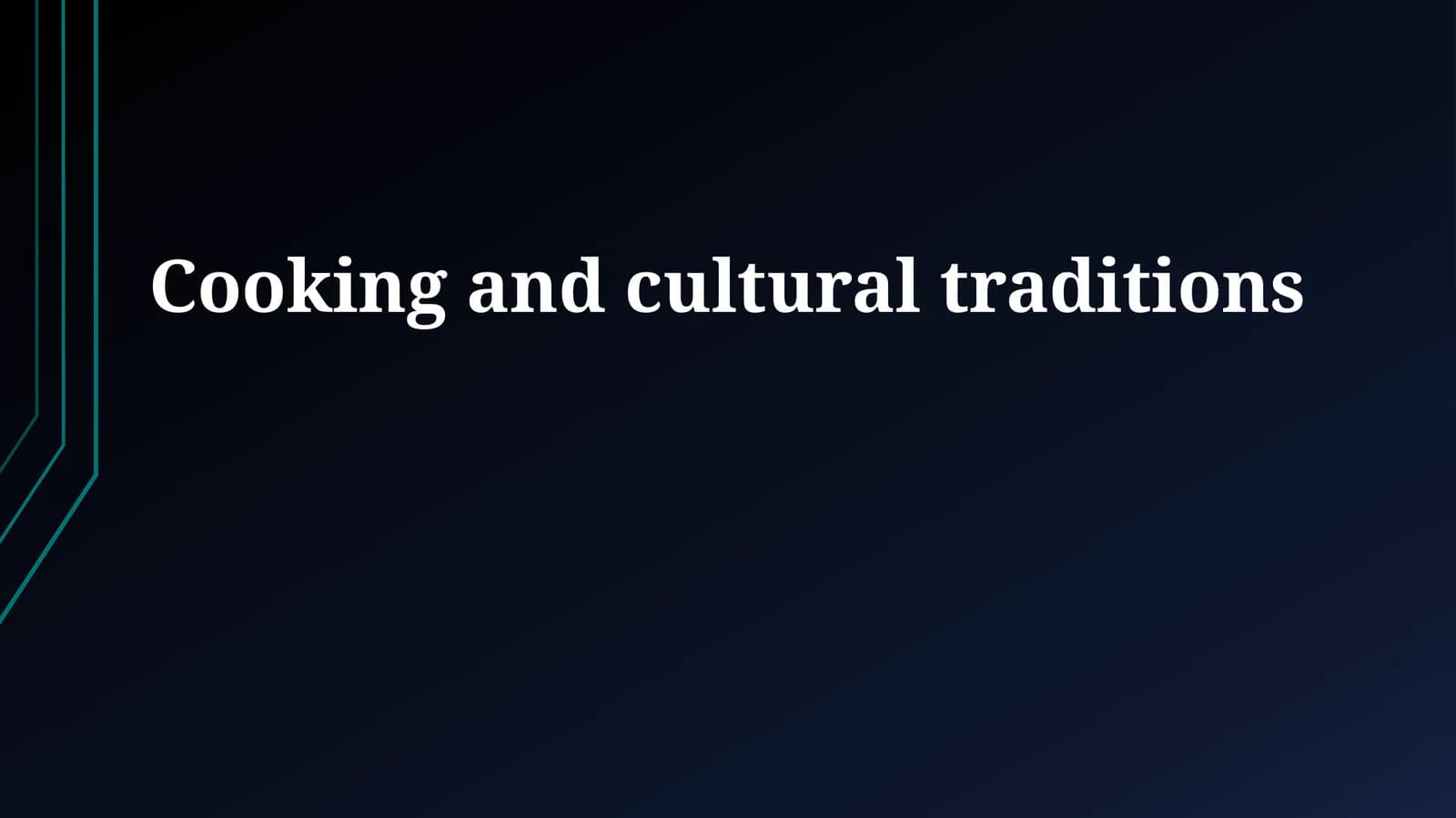 Culinary Traditions Across Cultures