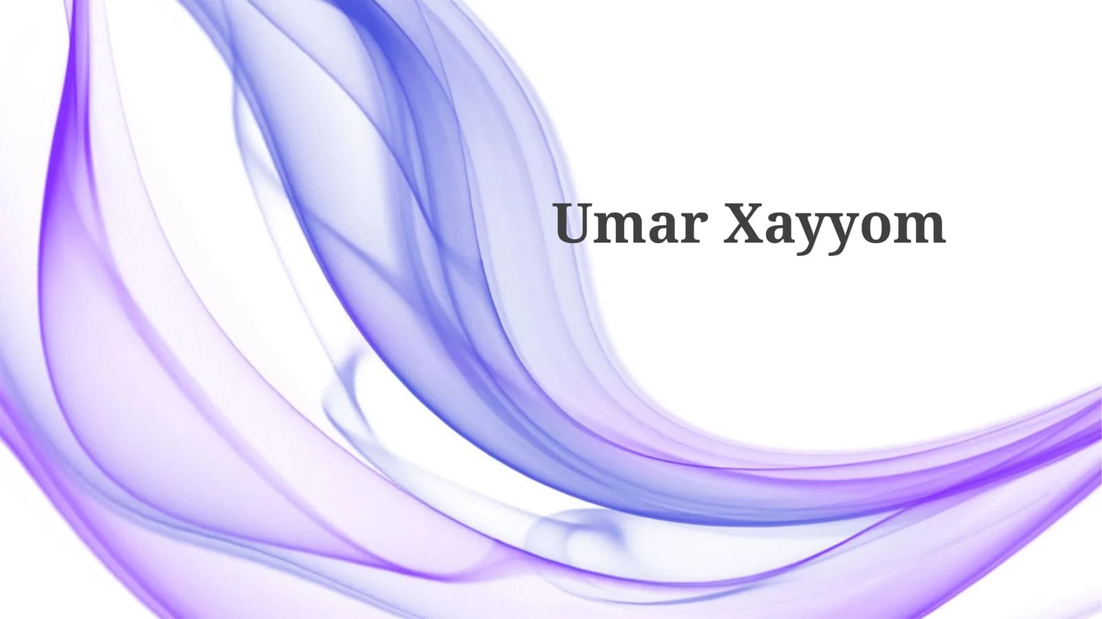 UmarXayyom
