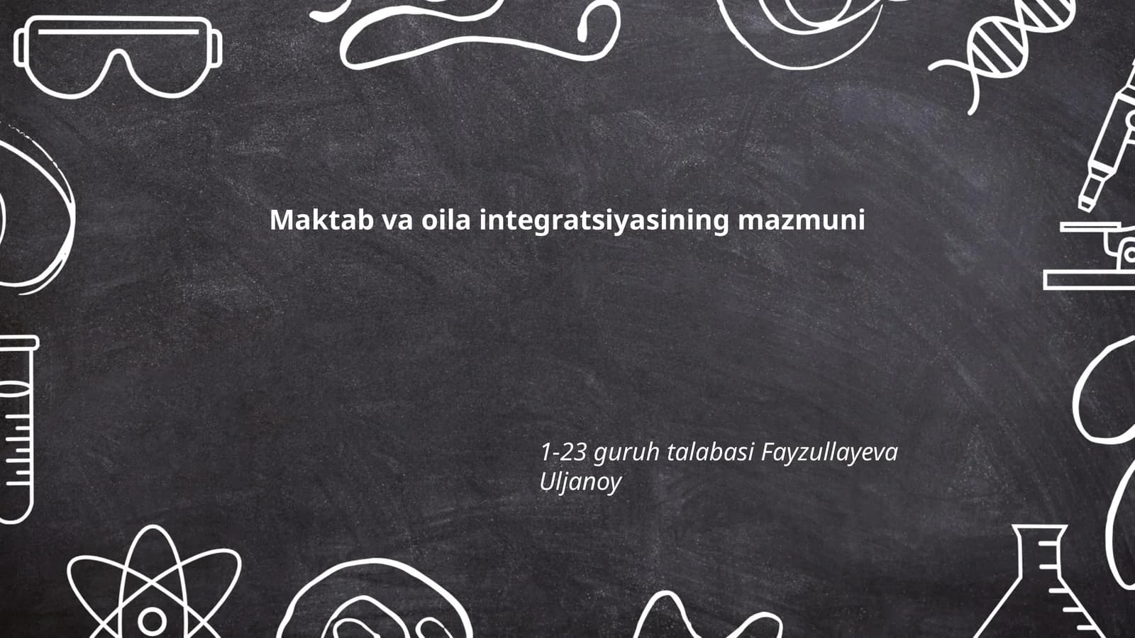 Maktab va oila integratsiyasining mazmuni